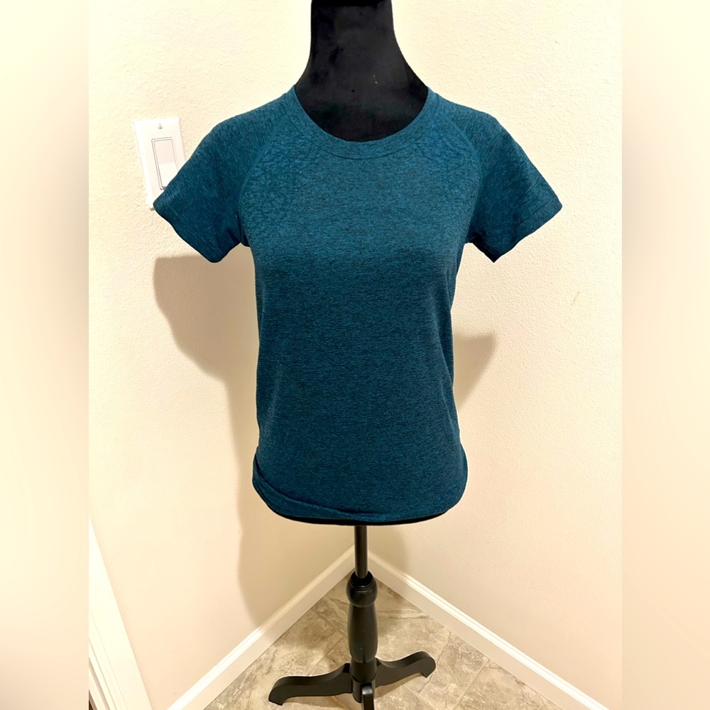 Lululemon Swiftly Top EUC Tidal Water Teal Size 8